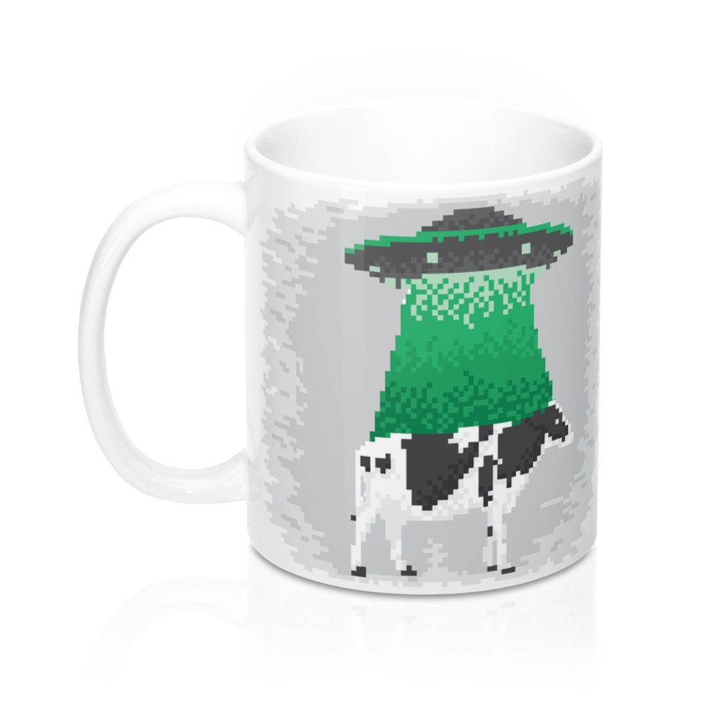Aliens & UFO's 8-bit Coffee Mug