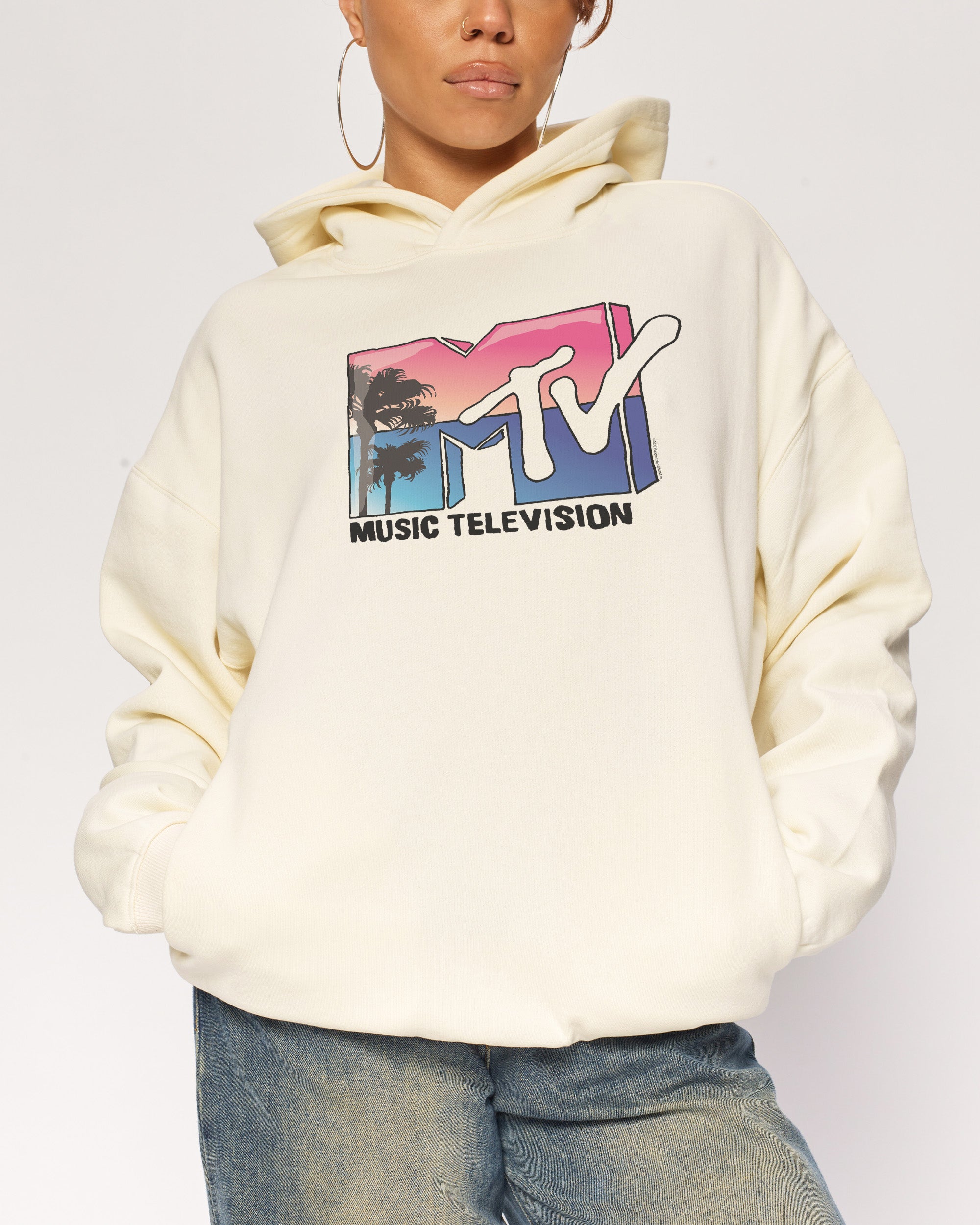Palm Springs MTV Logo Hoodie