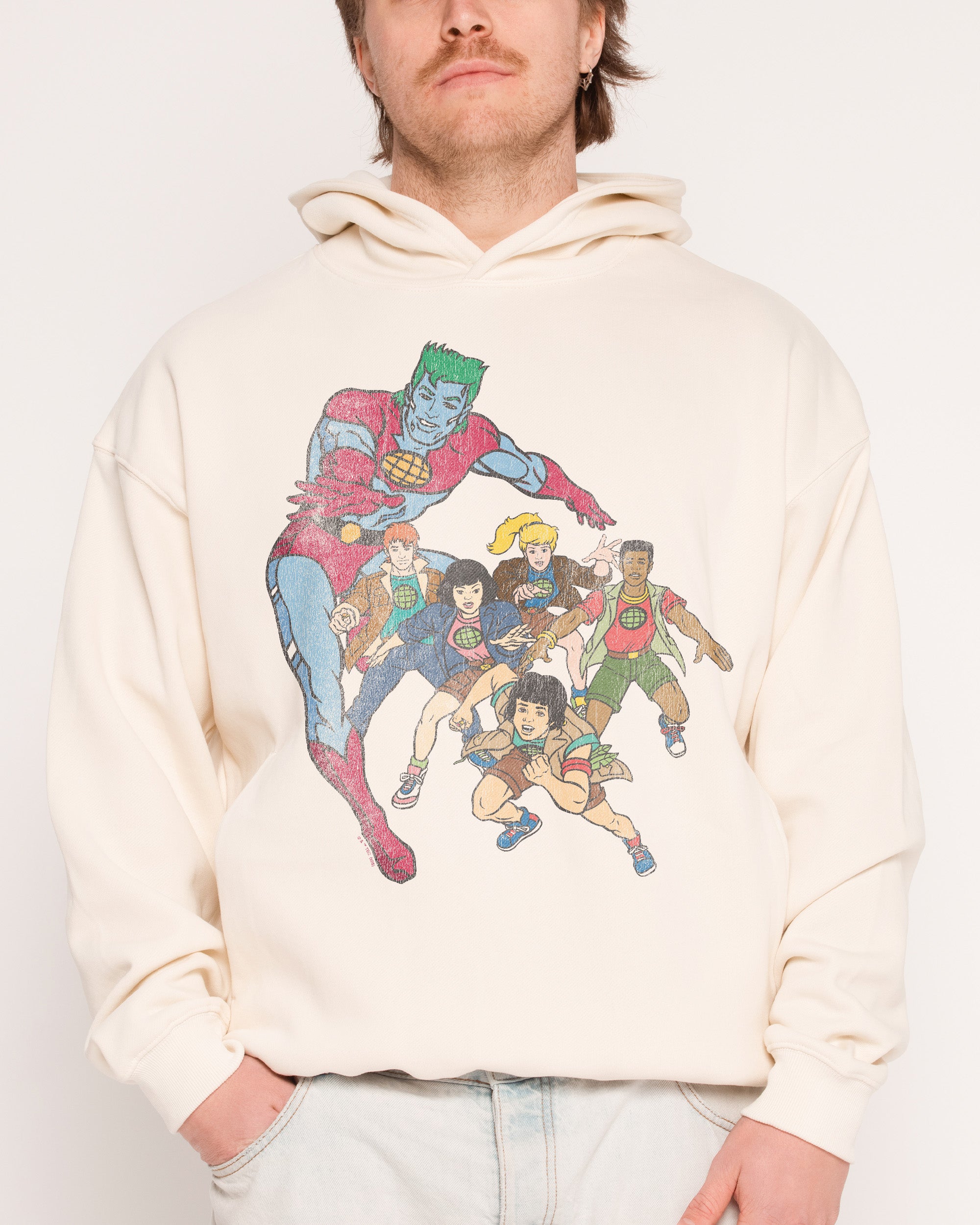 Vintage Captain Planet Hoodie