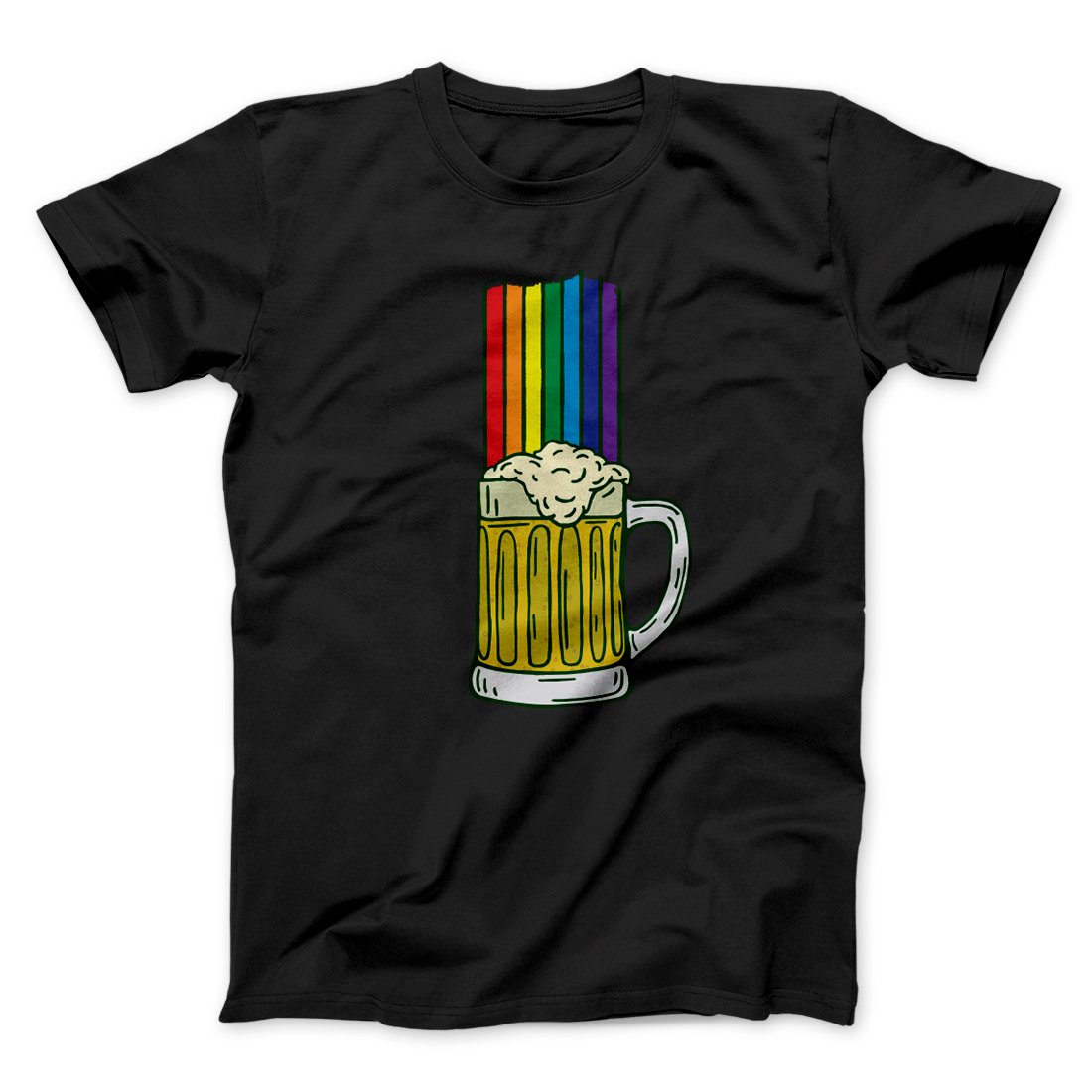 Beer Rainbow Men/Unisex T-Shirt